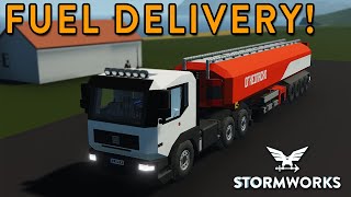 Fuel Delivery With The M-Cab - Stormworks