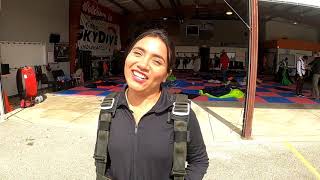 Celeste Martinez - Tandem Skydive at Skydive Indianapolis