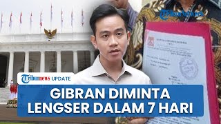 Advokat Somasi Wapres Gibran, Diminta Lengser dalam 7 Hari karena Dicap Noda Hitam Konstitusi