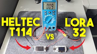 Heltec T114 Power Consumption Tests
