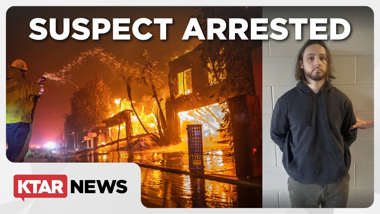 Man arrested in connection with deadly LA County Palisades fire - YouTube