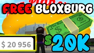 HOW TO GET 20K BLOXBURG CASH FAST | ROBLOX | DALE CYRILLE🍩