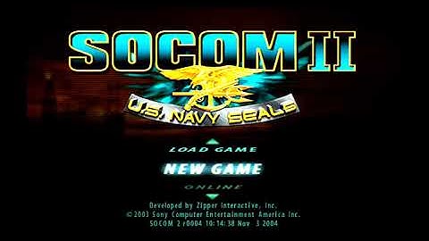 How to play SOCOM II burned r0004 patch