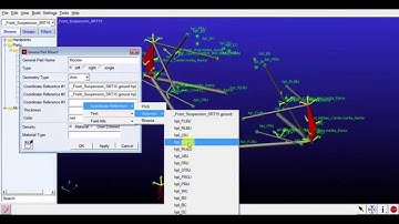 SRT Front Suspension modeling in Adams Car