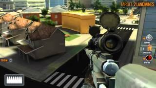 Sniper 3D Assassin SMALL VALLEYS Primary Mission 29 - REBEL MINES screenshot 2