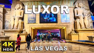 [4K HDR] Luxor Las Vegas Walking Tour | Nov 2023 | Las Vegas, Nevada screenshot 3