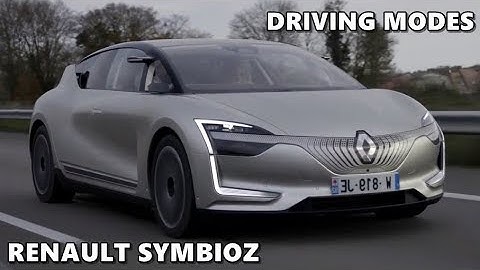 Renault SYMBIOZ Driving Modes - Classic, Dynamic, Autonomous