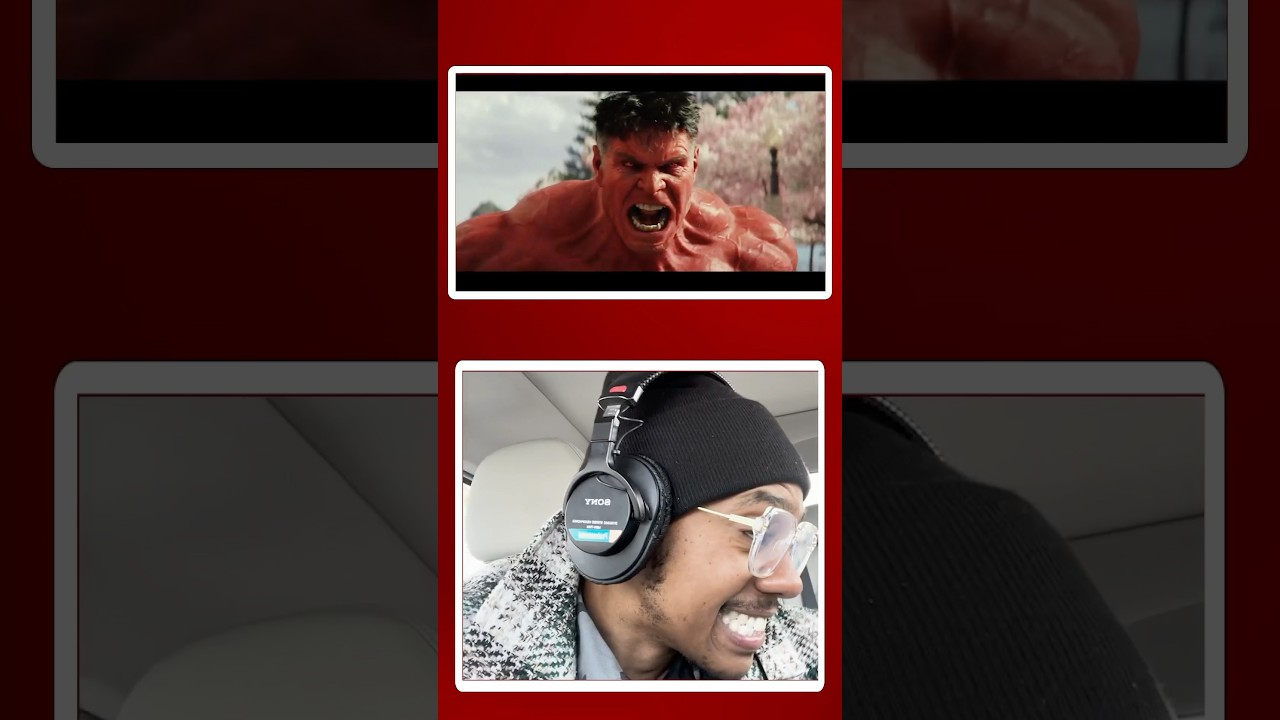 RED HULK CAPTAIN AMERICA BRAVE NEW WORLD REACTION!