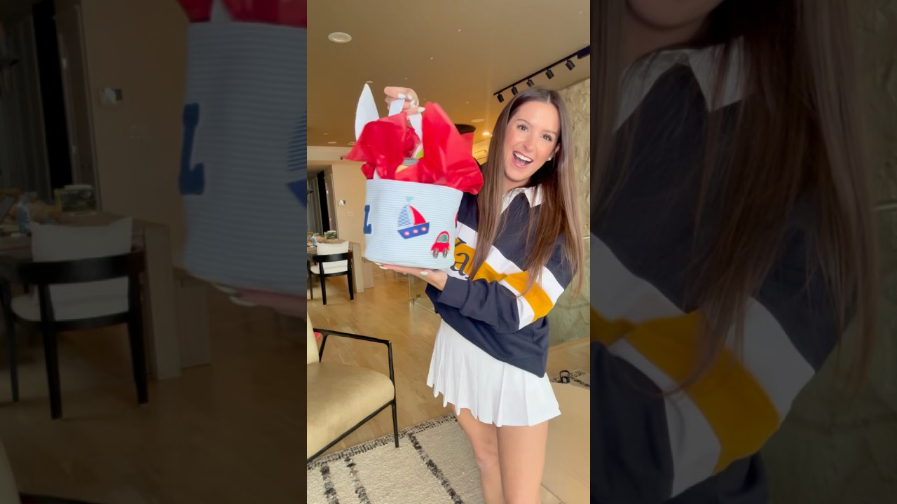 The cutest and easiest Easter DIY: Custom Easter Baskets 🥹 