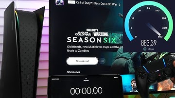 PS5 Downloading a Game with 1,000Mbps! How Fast?