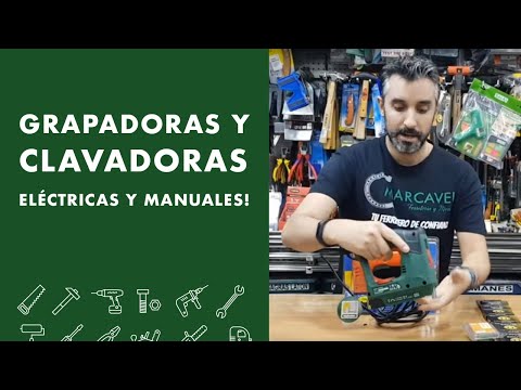 Video: Grapadora Zubr: Grapadoras Eléctricas Y Mecánicas Para Muebles. ¿Cómo Inserto Las Grapas? Clavos De 30 Mm Y Otros Consumibles