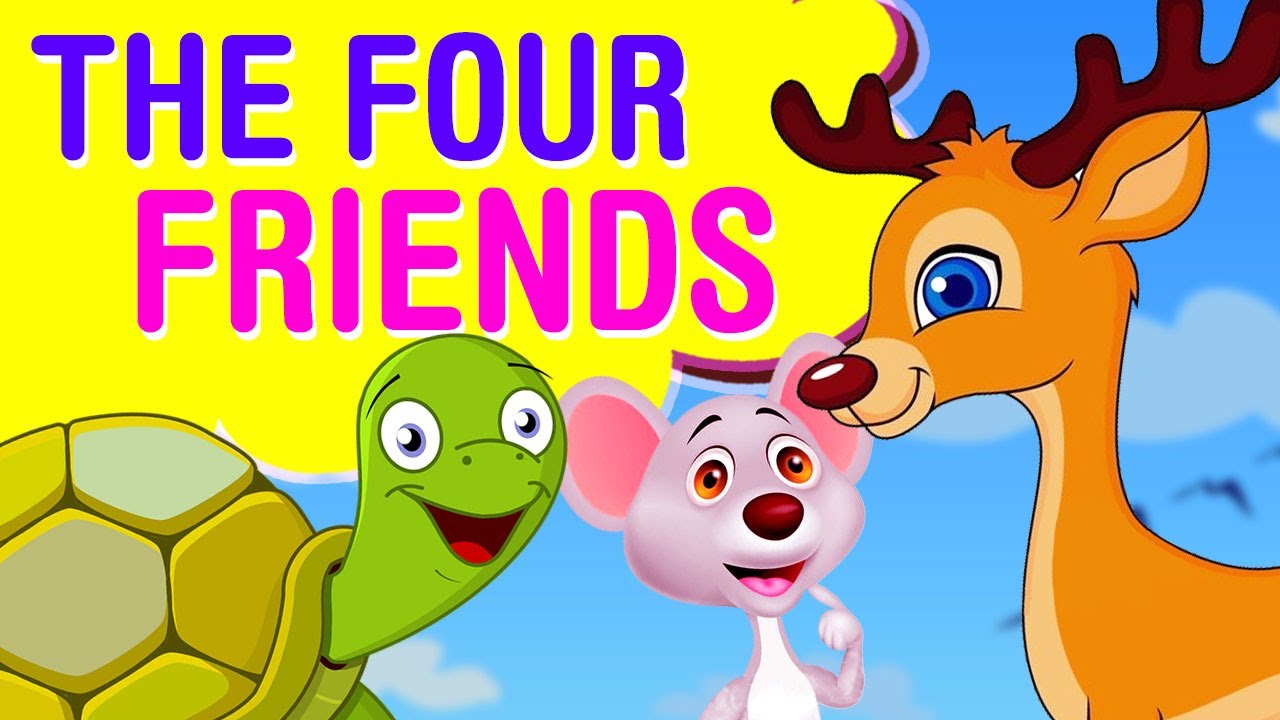 The Four Friends | Moral Story | Nursery Stories | #KidsStory ...