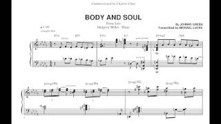 Mulgrew Miller - Body And Soul (Solo Piano) - Transcription chords