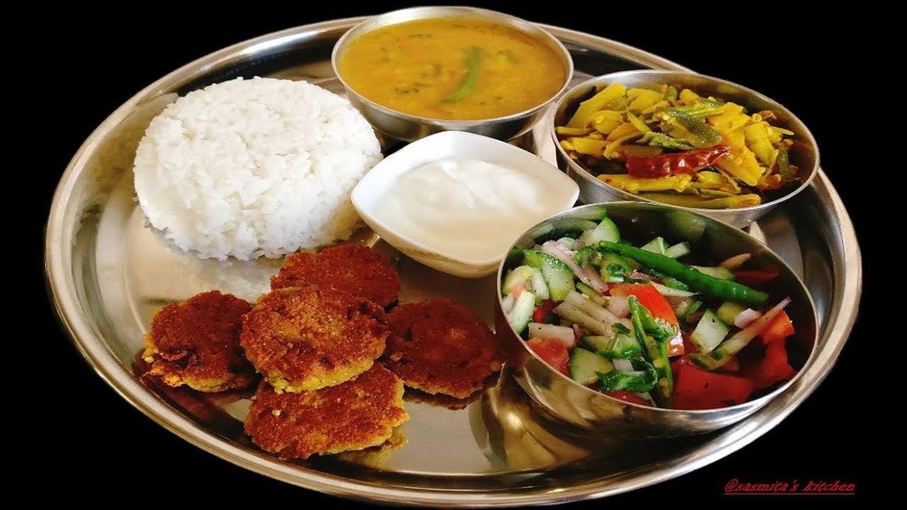 Quick Indian Veg lunch thali Lunch daily Use Thali In 30 Minutes