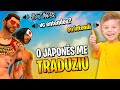 O JAPONÊS FOI MEU TRADUTOR NO FREE FIRE!!! IMPOSSIVEL NÃO RIR!!!