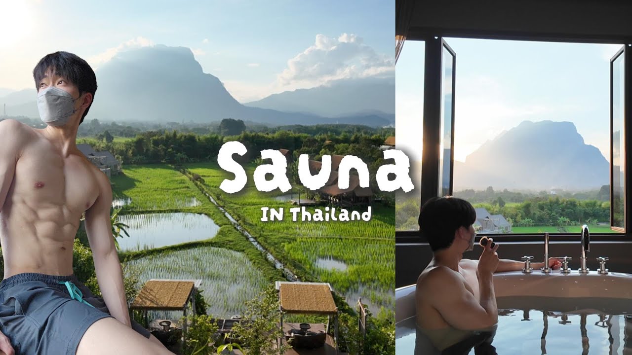 【サウナ】あまりの美しさに言葉を失いました...🧖🏻‍♂️🇹🇭