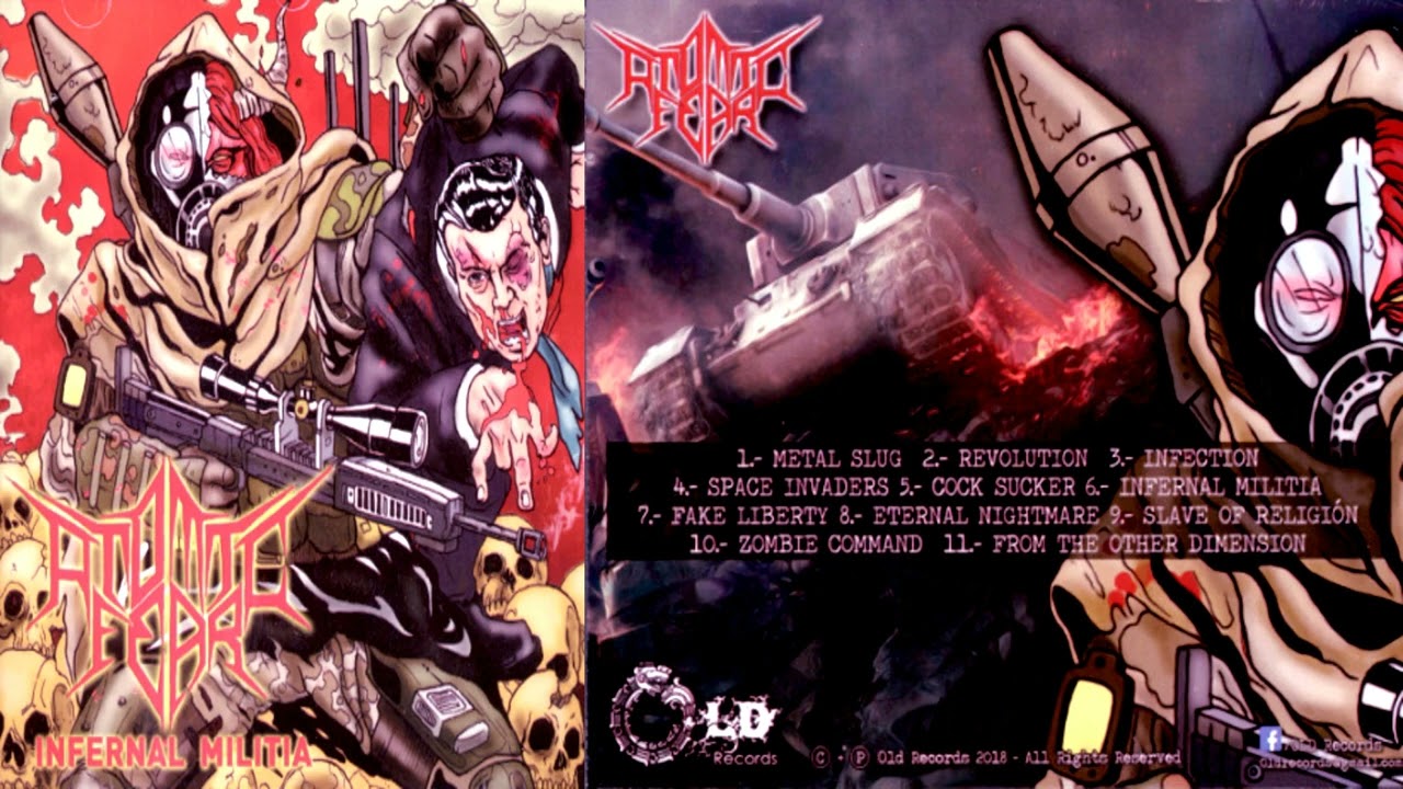 Atomic Fear | Mexico | 2018 | Infernal Militia | Full Album | Thrash Metal