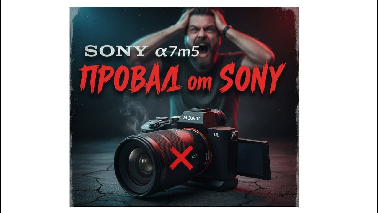 SONY A7M5: ПОЗОР! ОНИ ВЫПУСТИЛИ ЭТО, ЧТОБЫ УНИЧТОЖИТЬ КОНКУРЕНТОВ ИЛИ СЕБЯ?  НИКОГДА НЕ КУПЛЮ SONY