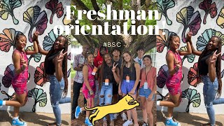Mini College orientation Vlog | Birmingham Southern 💛🖤