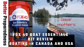 Fox 40 Boat Essentials Kit - Full Review and How to Make it Better || Boating in Canada and the USA