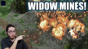 Widow Mine MADNESS! | StarCraft 2 SC2 Highlight 2v3 3v3 Viewer Games