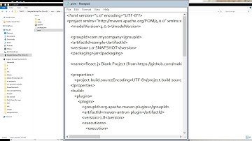 maven tutorial 6 - pom
