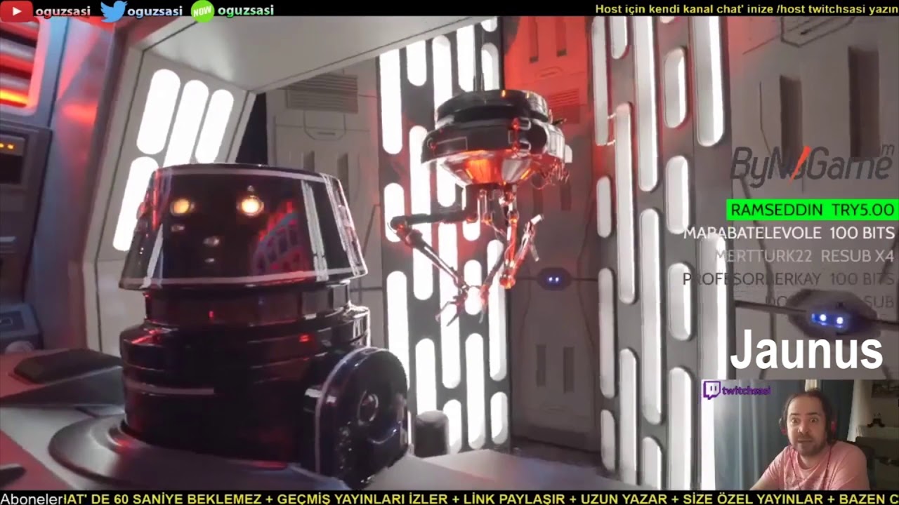 OĞUZ SASİ STAR WARS VE JURASSİC PARK İZLİYOR