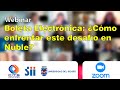 Boleta Electronica Presentación SII - Webinar