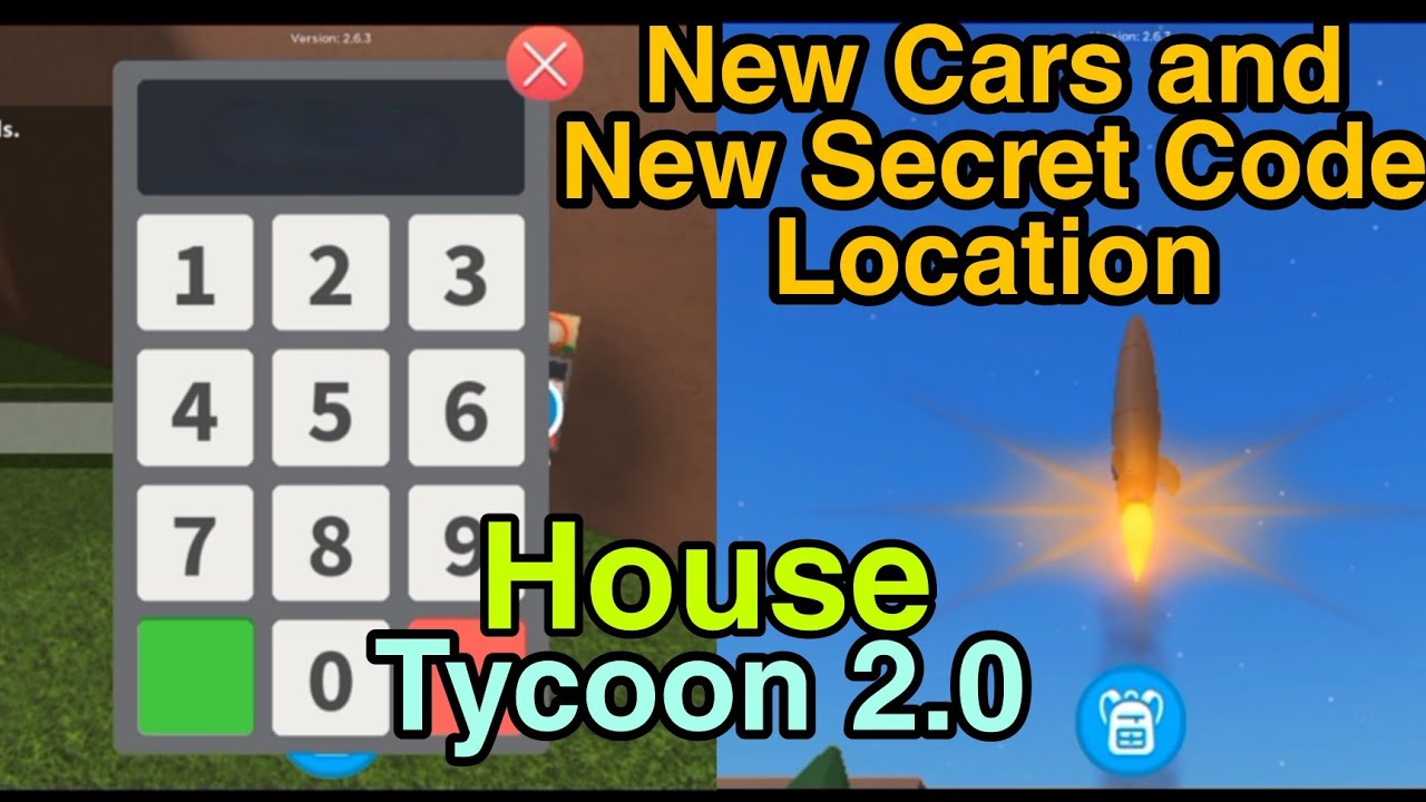 House Tycoon 2.0 Secret Code, Lastest Code