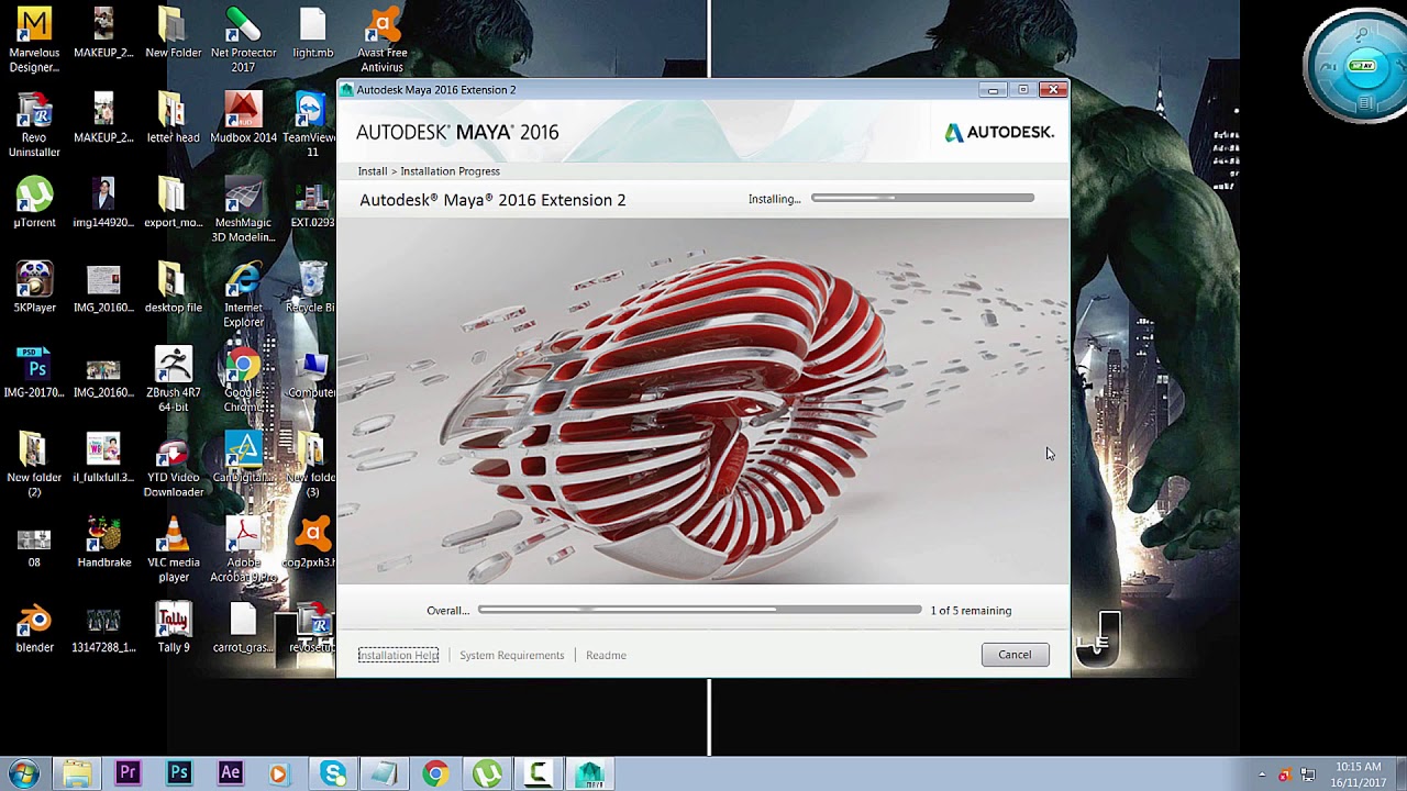 How To Install Autodesk Maya 16 Extension 2 Motion Graphics Multilingual Win 64 32 Bit Software Youtube