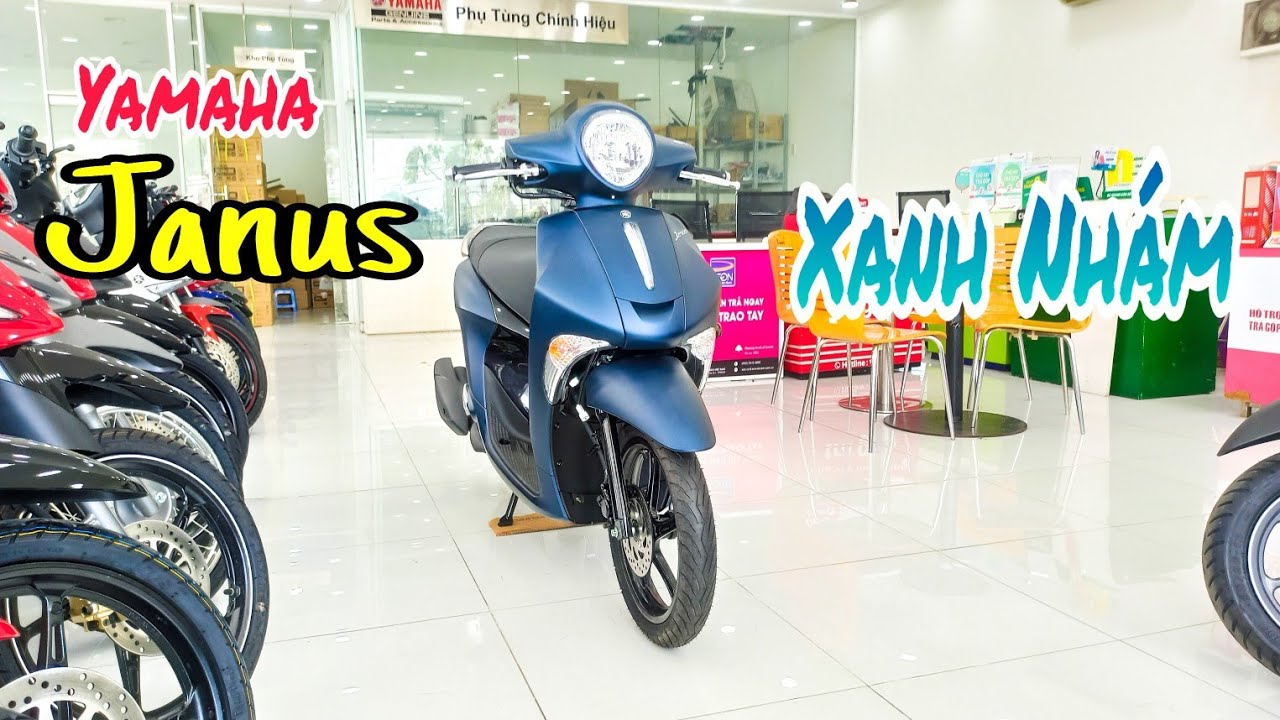 Yamaha Janus 2020 Xanh Nhám | Janus Premium Matte Blue | Quang Ya - YouTube