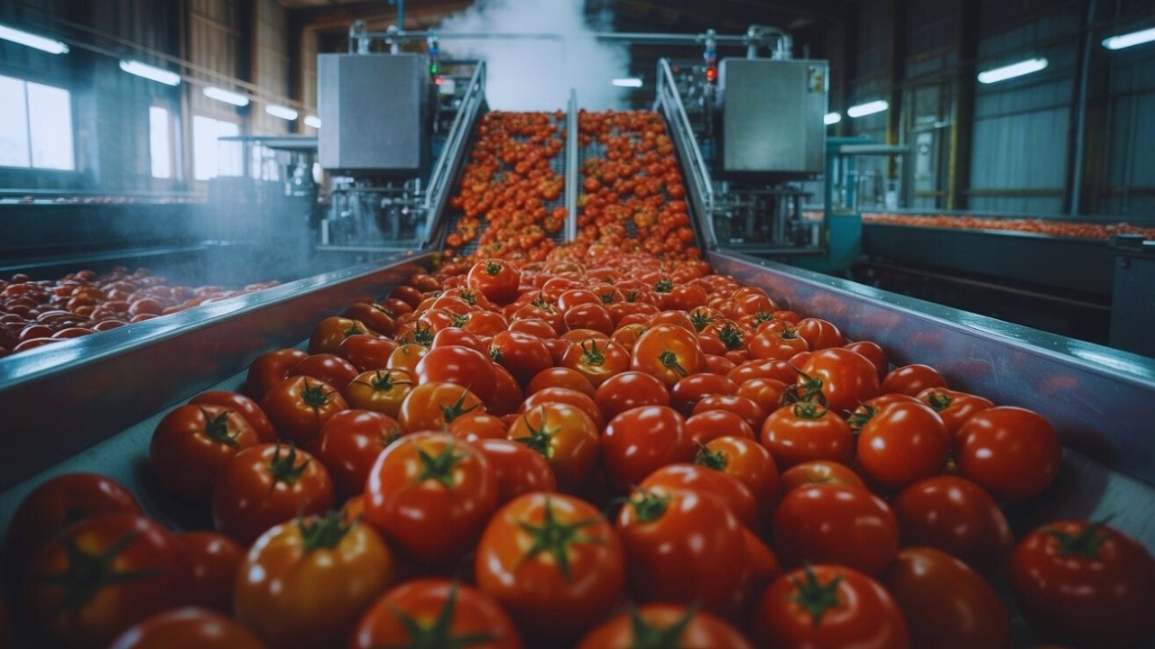 Você não imagina como o MOLHO e EXTRATO de TOMATE são feitos! Processo Industrial Completo
