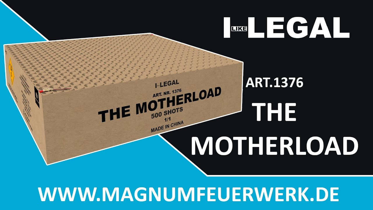 Art. 1376 The Motherload I Like Legal Magnum Feuerwerk