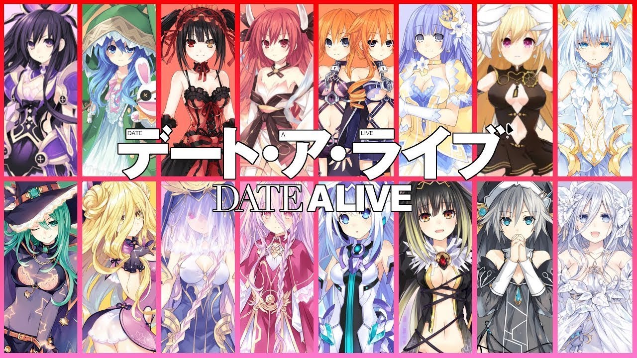 DATE A LIVE All 16 Spirits (LATEST 2023)