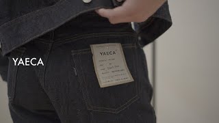 WIDE TAPERED DENIM(9-14W) | YAECA (WOMEN)(ヤエカ) | BOTTOMS(パンツ