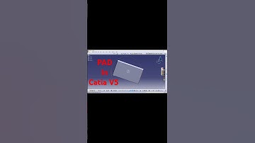 PAD in CATIA V5 tamil #catiav5 #pad #catiav5tamil #catiav5tutorial #catia #catiav6 #catiaintamil