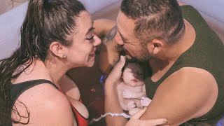 Parto natural en Agua |Nacimiento De Israel👶🏻💧
