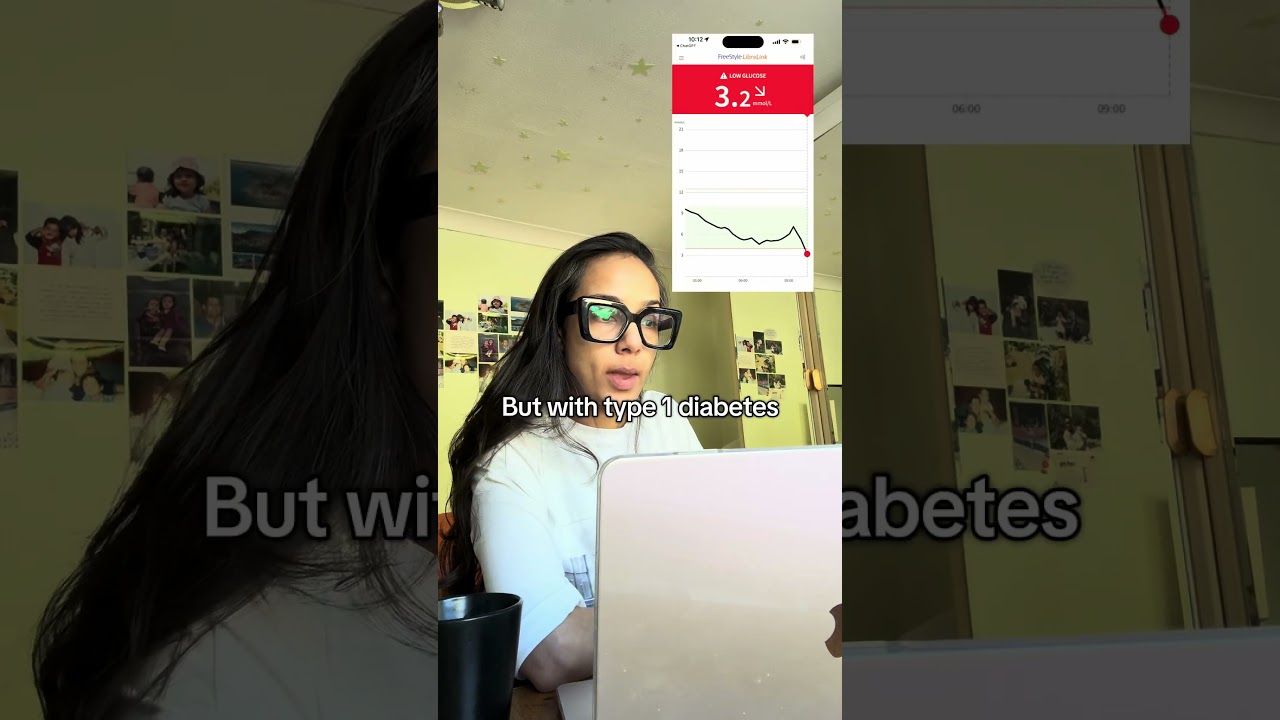 I planned something else for this video, but looks like #diabetes stole the show #morningroutine