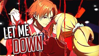 Nightcore - Let Me Down Slowly (But it hits different) (Lyrics)