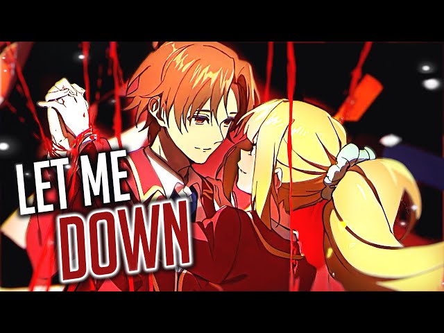 Nightcore - Let Me Down Slowly (But it hits different) (Lyrics) class=