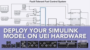 How to deploy your Simulink model on UEI Hardware
