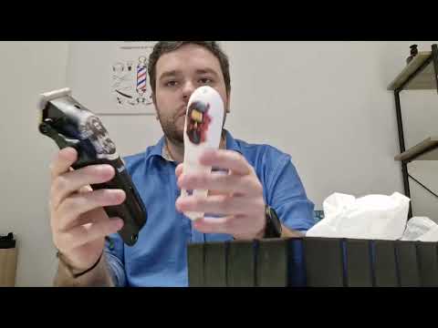 Машинка тример для стриження волосся акумуляторна бездротова цифрова дисплей  HOCO HP20, видео 1