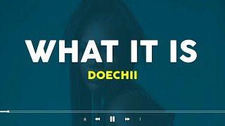 What it is hoe what's up what's up (Speed Up) What It Is - Doechii (Lyrics Terjemahan) Resimi