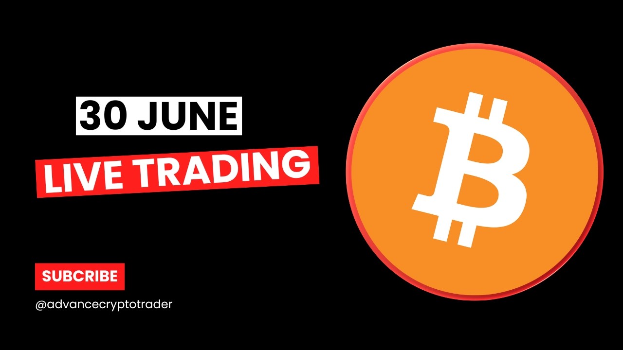 Gold And Crypto Live Trading || 30 JUNE || Vivek Yadav #btc #crypto #gold