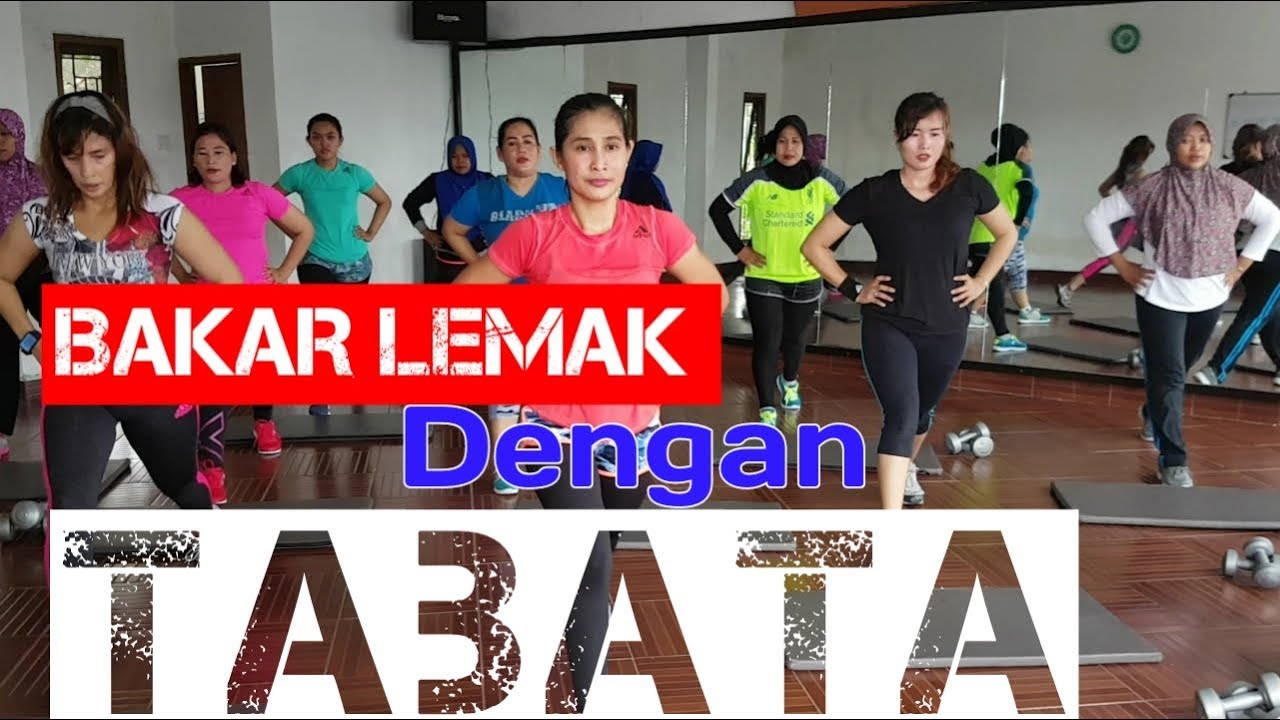 Senam bakar lemak | TABATA - YouTube