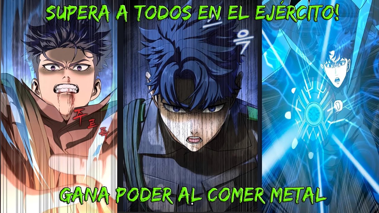 Comer METAL lo Convirtió en el Guerrero Más Poderoso del Ejército | Resumen Manhwa