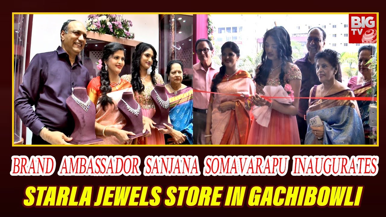 Starla Jewels unveiled by Young Author & Brand Ambassador Sanjana Somavarapu in Gachibowli | BIGTVET