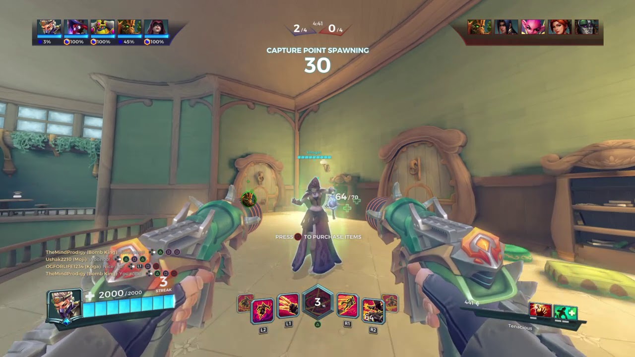 Paladins best ps4 console game play with koga