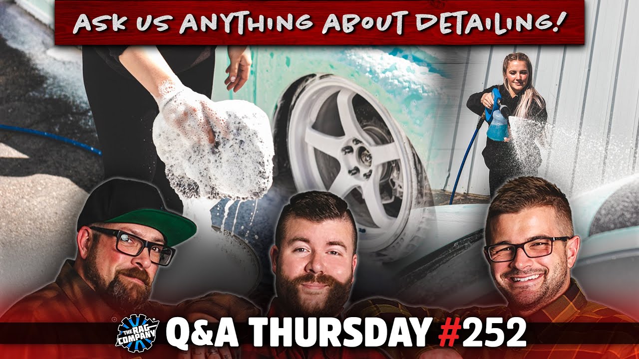 DETAILING Q&A: Product Question Answers & More! 🔴 Q&A Thursday 