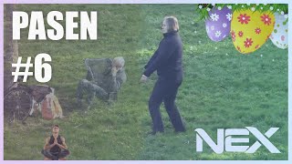 YOGA oefeningen met TANTE GERDA in de ACHTERTUIN // Highlights